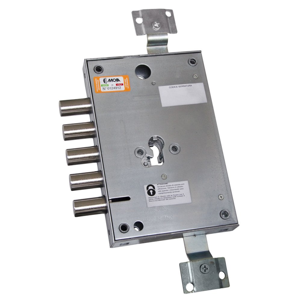 Serratura blindata con cilindro a profilo europeo serie RCE - MOIA Serrature - RCE663-280DFB