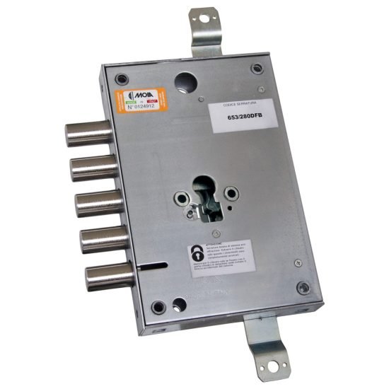 Outlet MOIA - Serratura per porte blindate MOIA mod. 653-280DFB