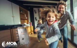 Serratura compatibile a infilare MOIA - Serie RSBL