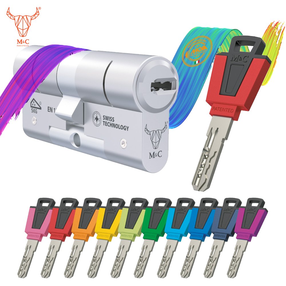 M&C Color Plus - Cilindri a profilo europeo