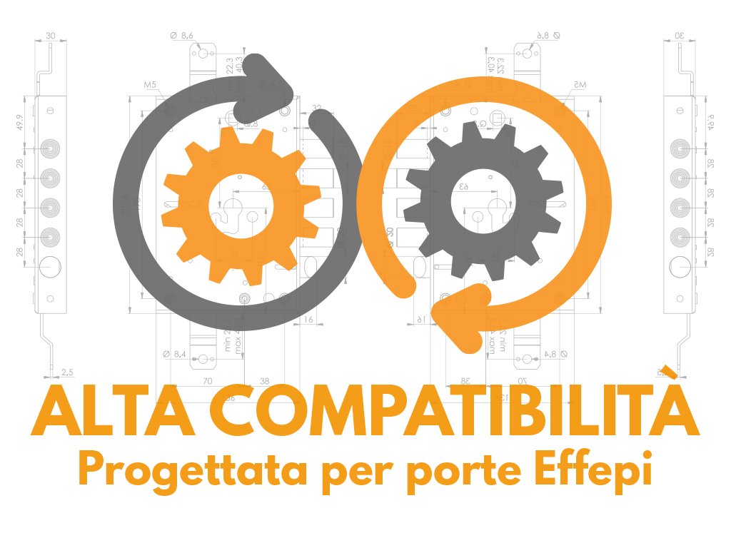 Serrature MOIA per porte blindate Effepi > ricambio compatibile