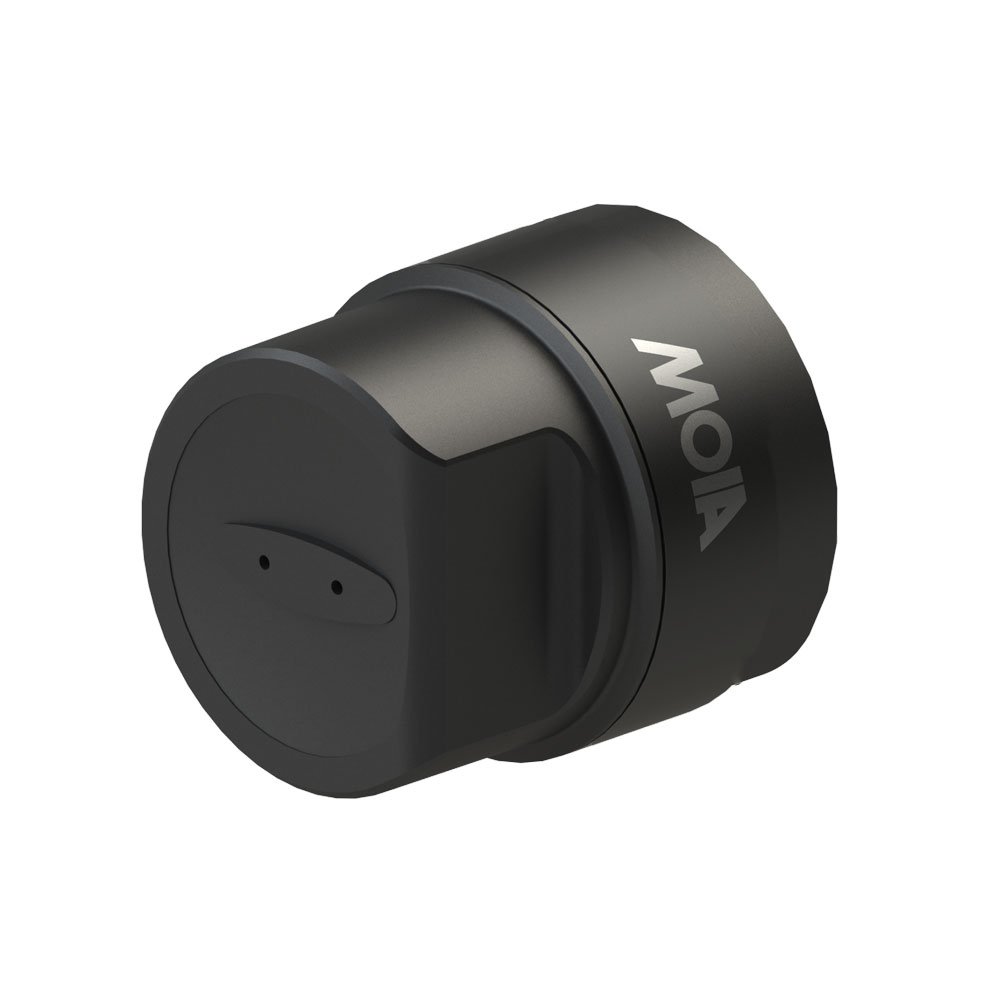 Pomolink MOIA. Pomello motorizzato per porte blindate con cilindri a profilo europeo. Cilindro motorizzato intelligente.